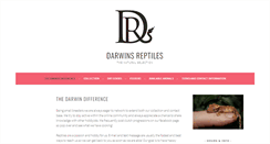 Desktop Screenshot of darwinsreptiles.com